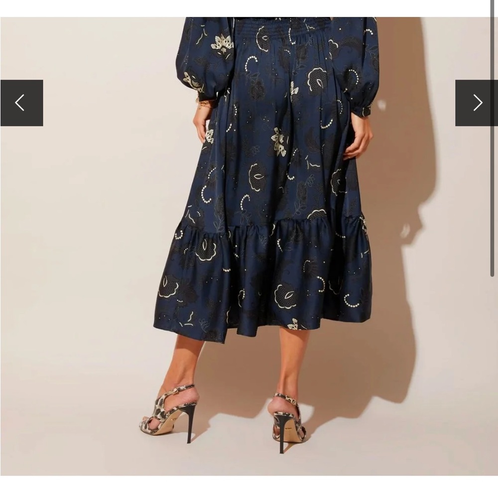 Tucker Navy Floral Dress - Picture 2 of 4